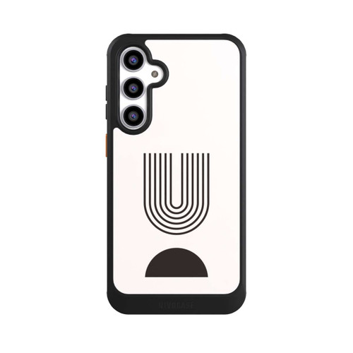 Samsung Galaxy S23 FE NIVOcore Moderne Kunst Schwarze Linien