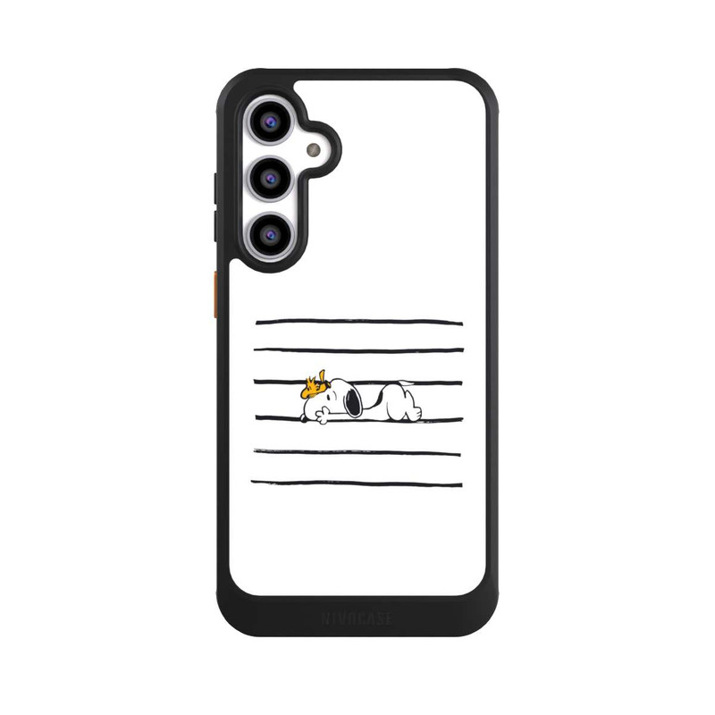 Galaxy S23 FE NIVOcore Snoopy Woodstock Streifen
