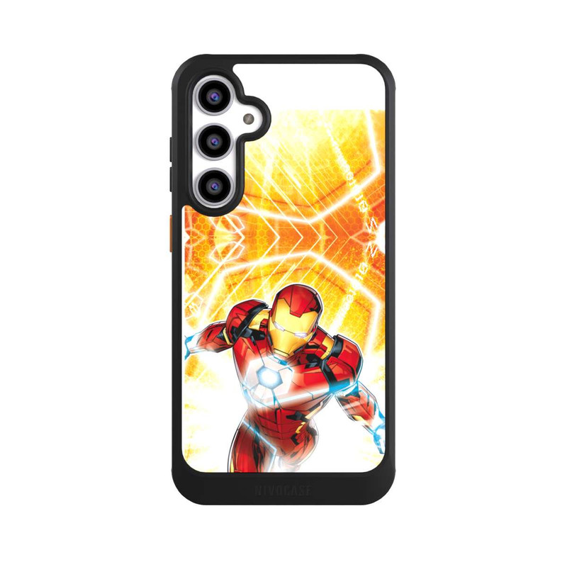 Galaxy S23 FE NIVOcore Iron Man on Fire