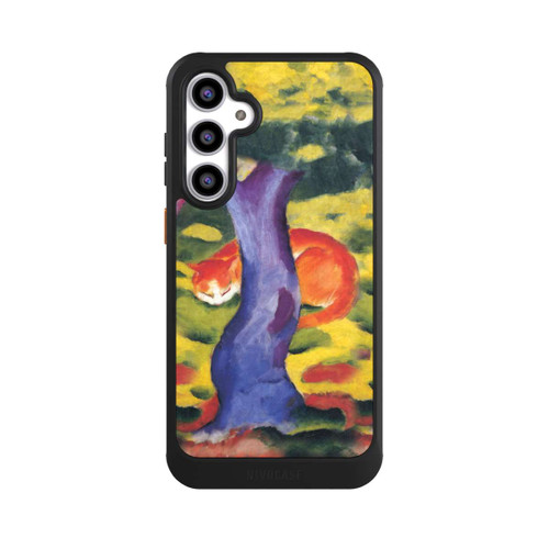 Samsung Galaxy S23 FE NIVOcore Katze hinter Einem Baum von Franz Marc