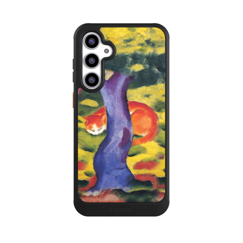 Galaxy S23 FE NIVOcore Katze hinter Einem Baum von Franz Marc