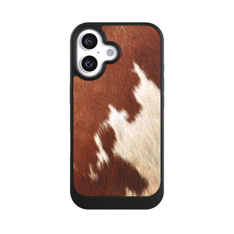 iPhone 16 NIVOcore Cow Fur look