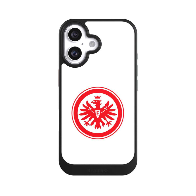 iPhone 16 NIVOcore Eintracht Frankfurt Weiss Rot