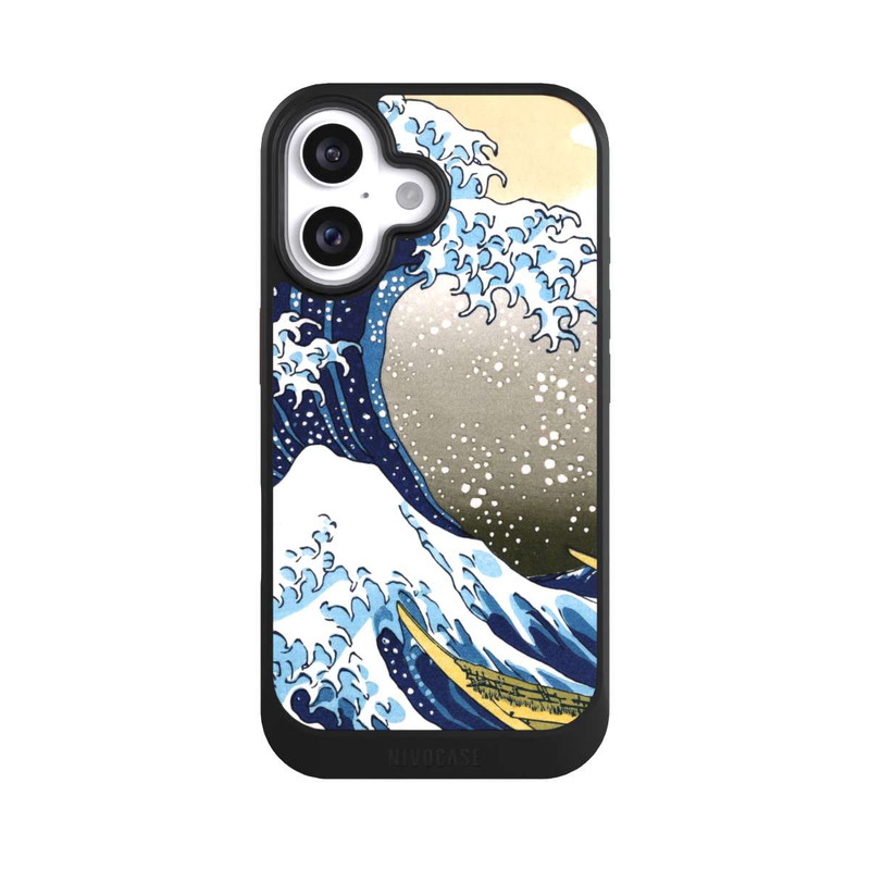 iPhone 16 NIVOcore Great Wave of Kanagawa / Die große Welle vor Kanagawa