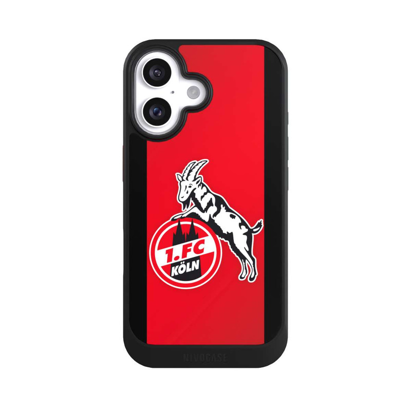 iPhone 16 NIVOcore 1. FC Köln Schwarz