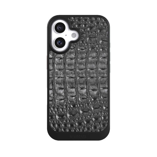 Apple iPhone 16 NIVOcore Croco Noir