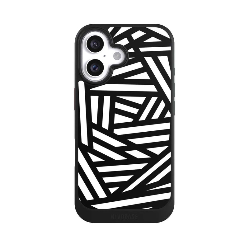 iPhone 16 NIVOcore Simply Black and White1