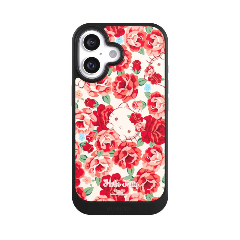 iPhone 16 NIVOcore Hallo Kitty - Magnolie Rot