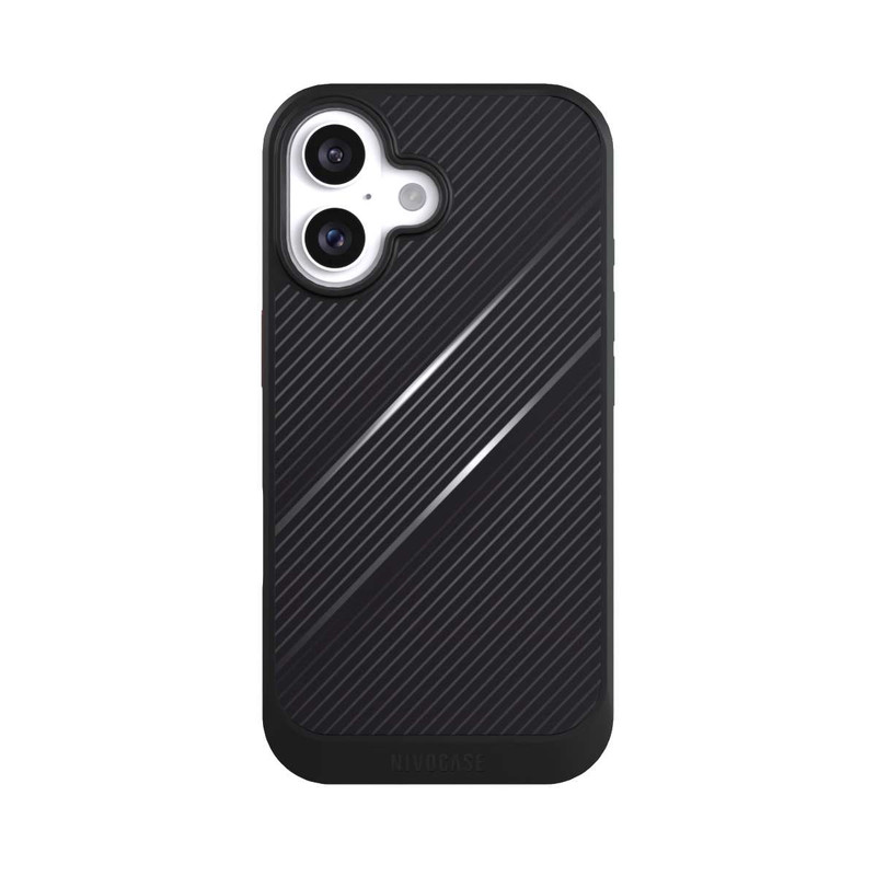 iPhone 16 NIVOcore Fiber Carbon Lines