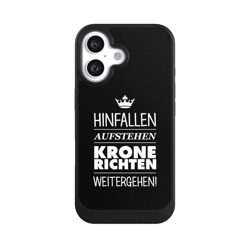 iPhone 16 NIVOcore Krone Richten