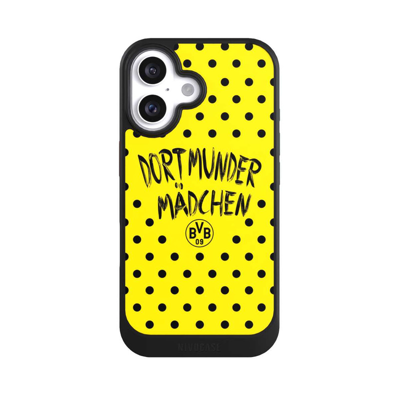 iPhone 16 NIVOcore BVB Dortmunder Mädel Punkte