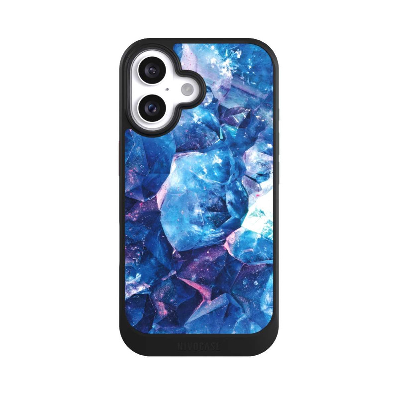 iPhone 16 NIVOcore Kristall Blau