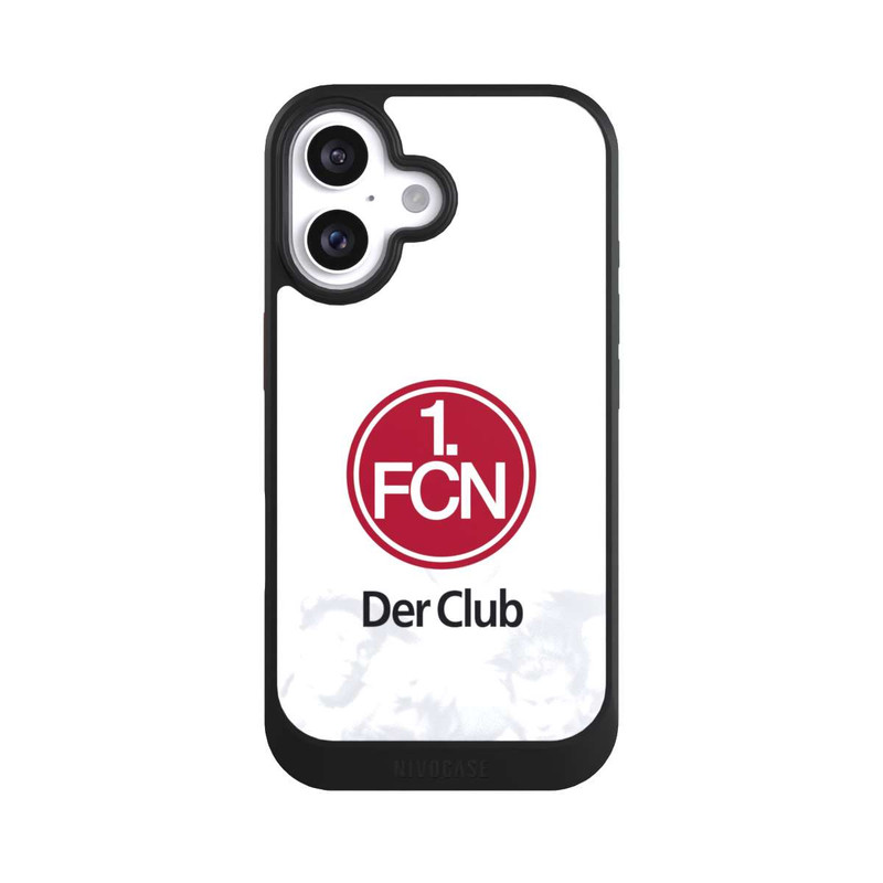 iPhone 16 NIVOcore Der Club - Weiß - FCN