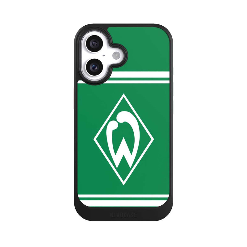 iPhone 16 NIVOcore Werder Streifen Grün