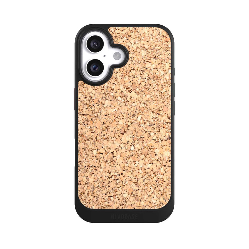 iPhone 16 NIVOcore Cork Wood Look