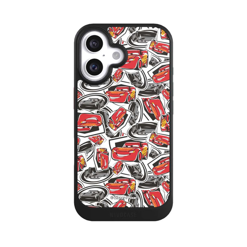 iPhone 16 NIVOcore Cars 3 Retro Muster