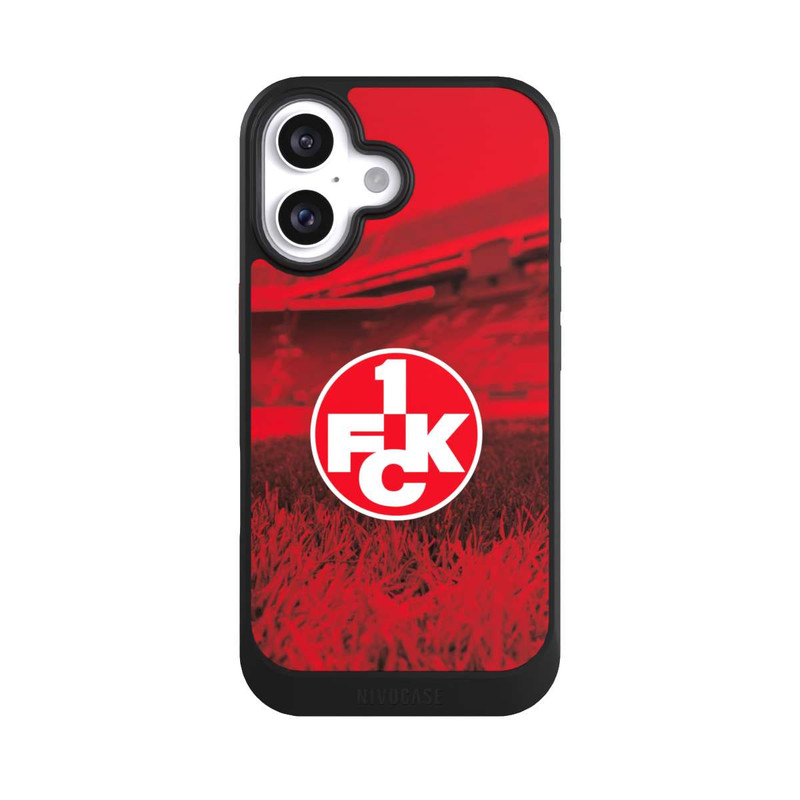 iPhone 16 NIVOcore Stadionrasen FCK Rot