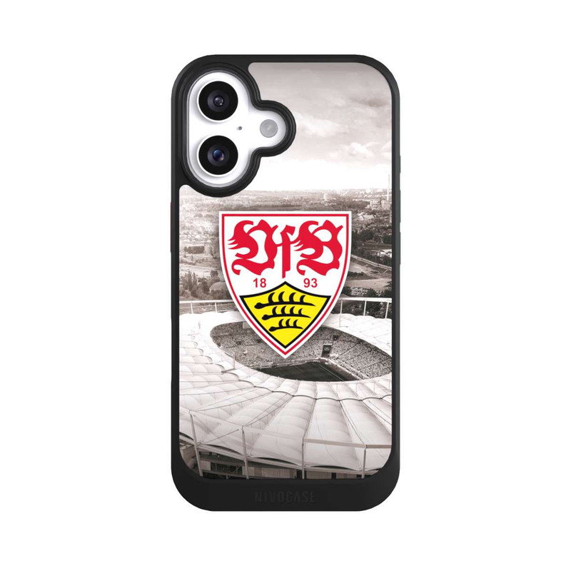 iPhone 16 NIVOcore VfB Stadion Grau