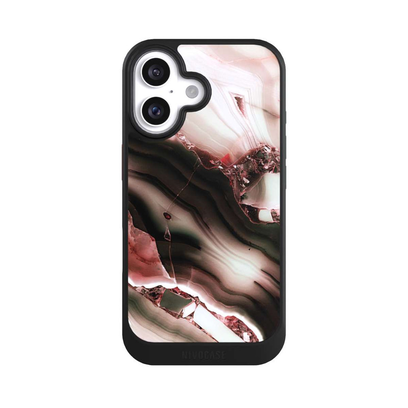 iPhone 16 NIVOcore Kristall Glitzer Look