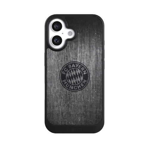 Apple iPhone 16 NIVOcore Metalllook FCB Logo einfarbig