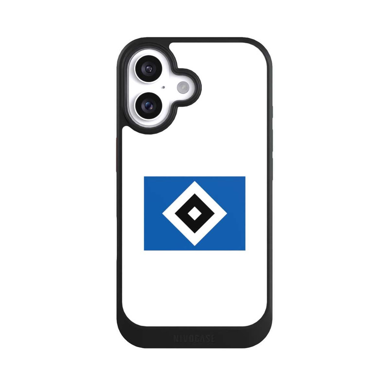 iPhone 16 NIVOcore HSV Weiss / Blau