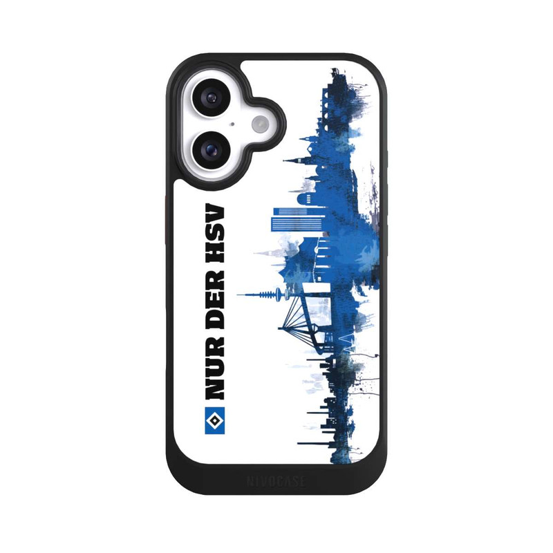 iPhone 16 NIVOcore Silhouette - Nur der HSV