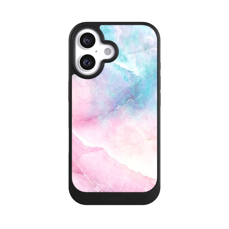 iPhone 16 NIVOcore Schillernder Marmor 