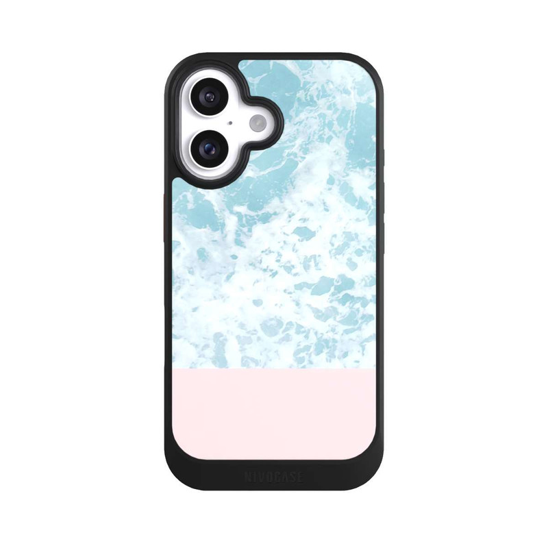 iPhone 16 NIVOcore Rose sur la mer