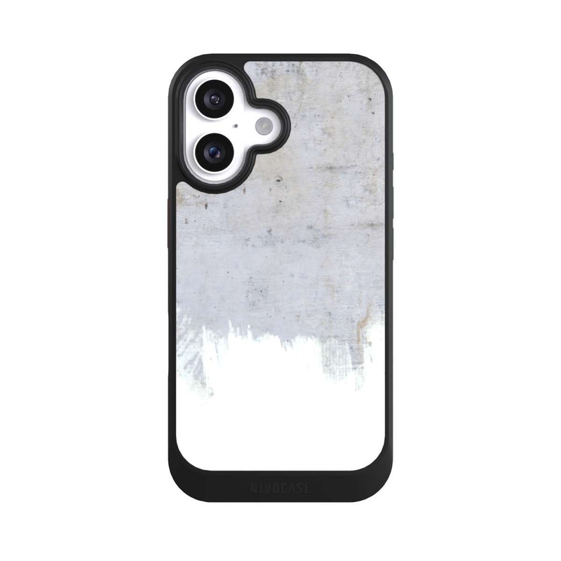 iPhone 16 NIVOcore Farbe auf Rohbeton