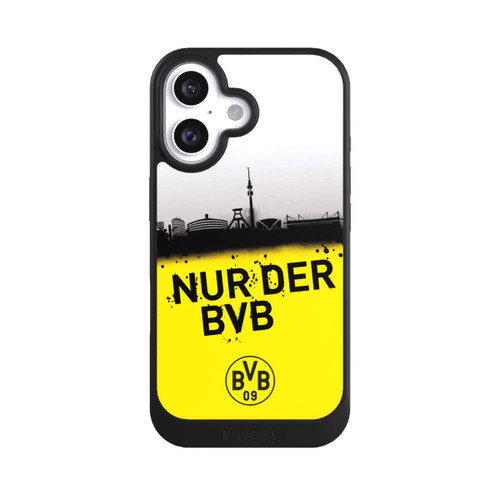 Apple iPhone 16 NIVOcore Nur der BVB - Silhouette