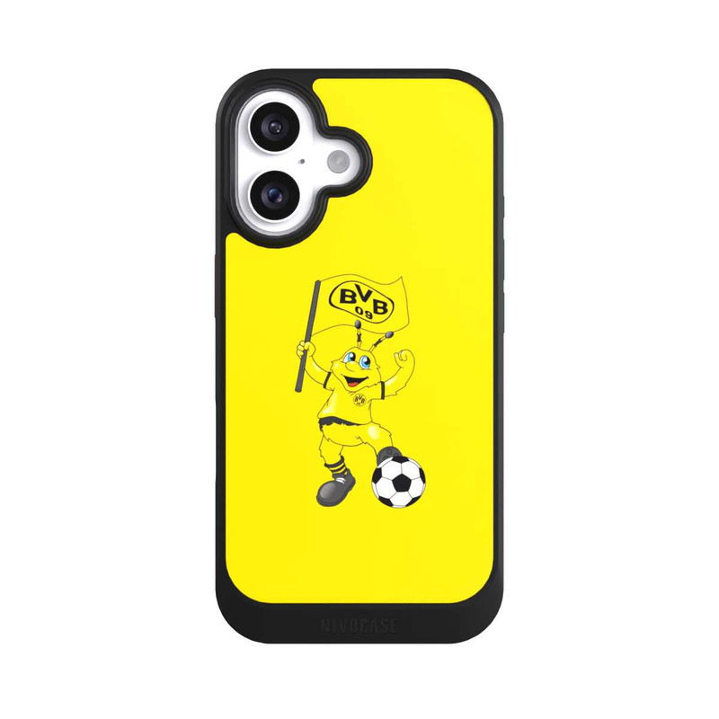 iPhone 16 NIVOcore Emma mit Fahne - BVB
