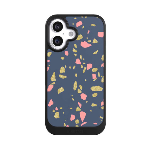 Apple iPhone 16 NIVOcore Terazzo Gold-Optik