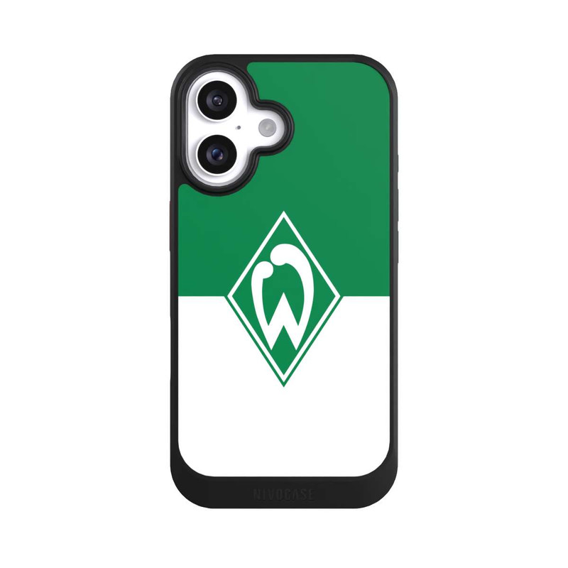 iPhone 16 NIVOcore Zwei Farben - Werder Bremen