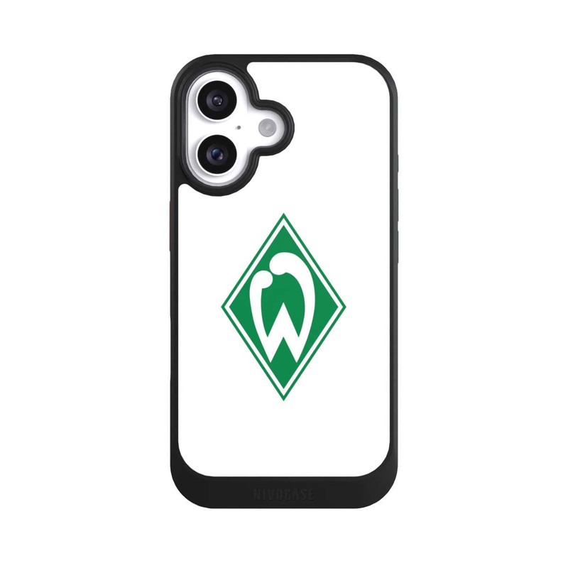 iPhone 16 NIVOcore Logo auf Weiß - Werder Bremen