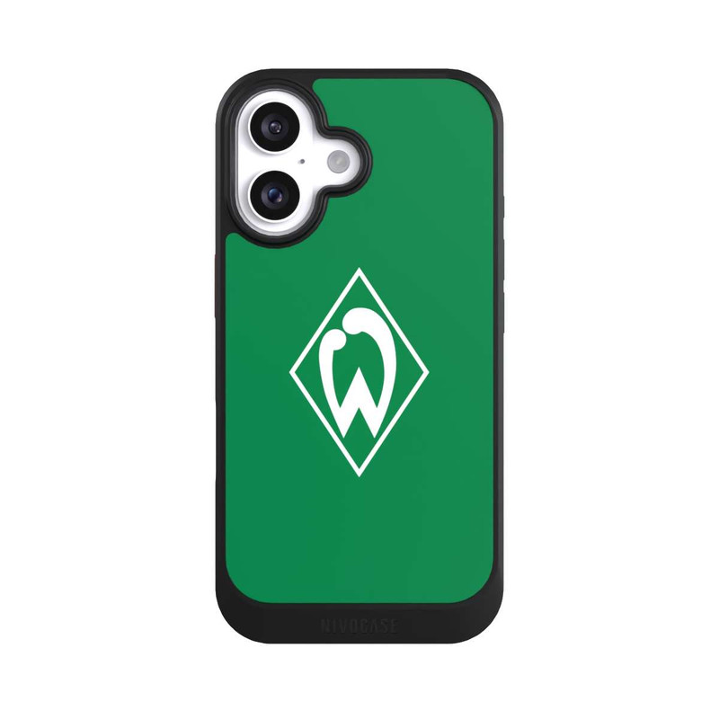 iPhone 16 NIVOcore Logo auf Grün - Werder Bremen