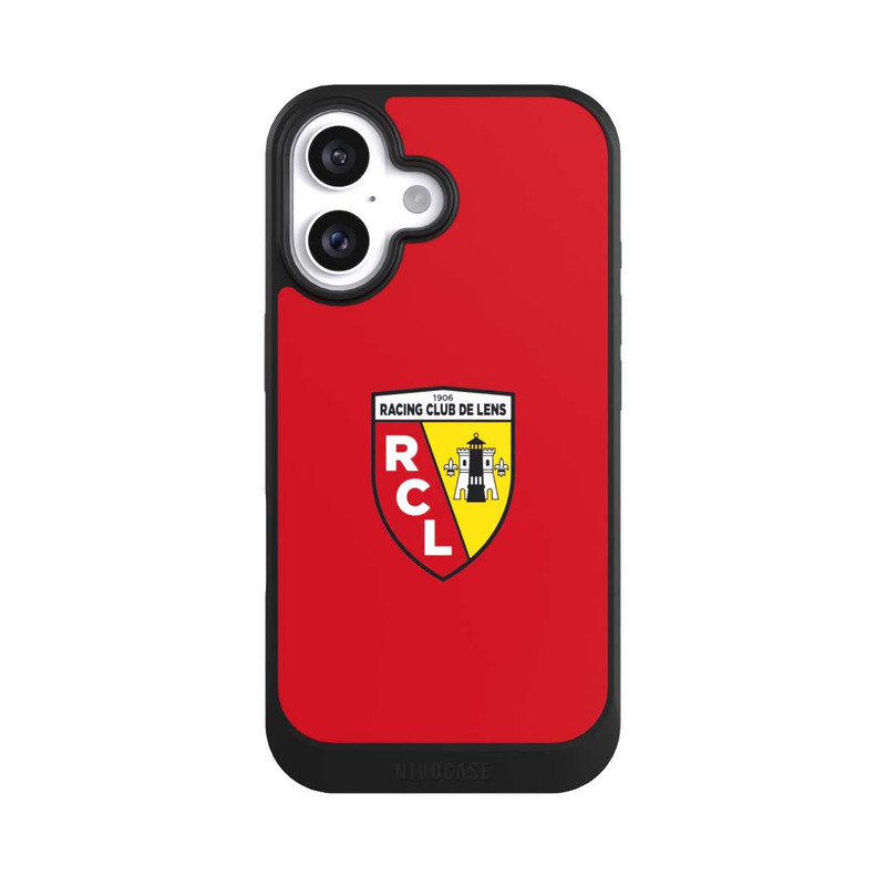 iPhone 16 NIVOcore RC Lens Logo - Red