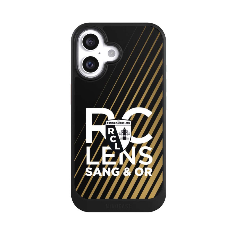 iPhone 16 NIVOcore RC Lens Gold-Optik