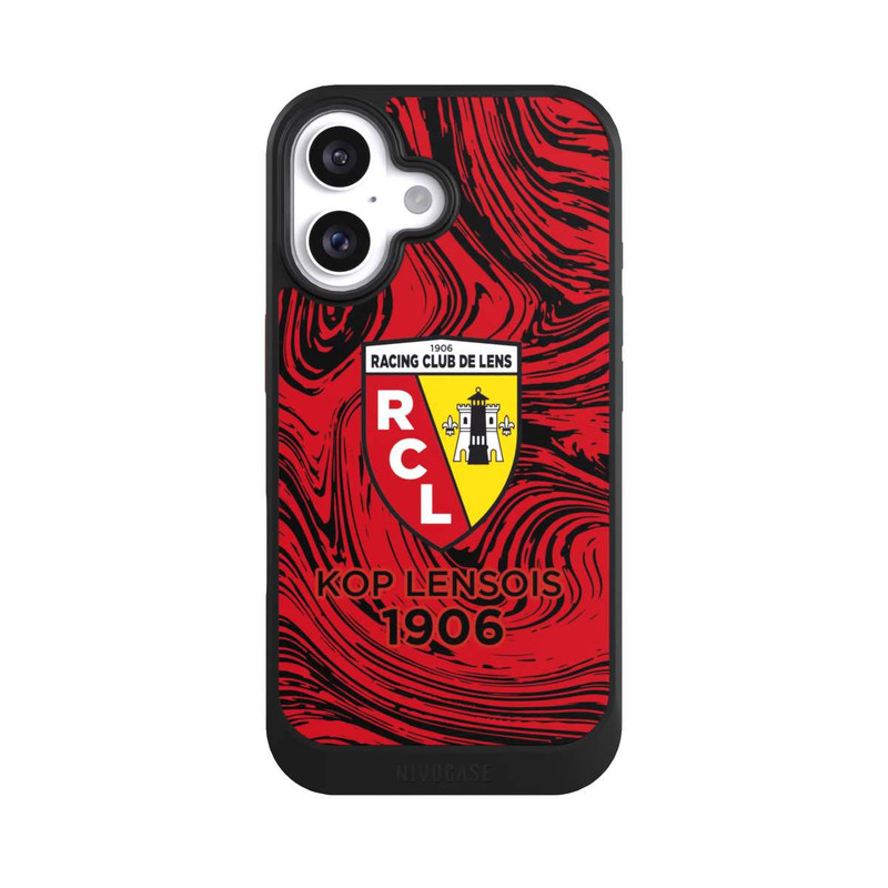 iPhone 16 NIVOcore RC Lens Welle Rot