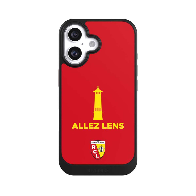 iPhone 16 NIVOcore RC Lens Turm Red