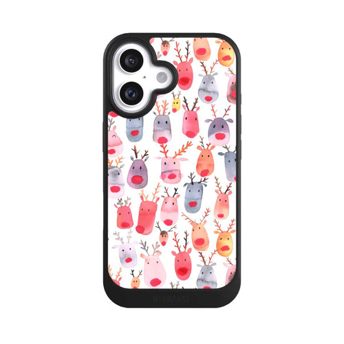 Apple iPhone 16 NIVOcore  Niedliches Rentieraquarell