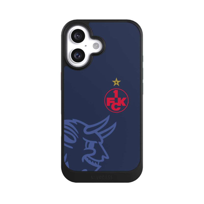 iPhone 16 NIVOcore Auswärts Trikot - 1.FCK blau