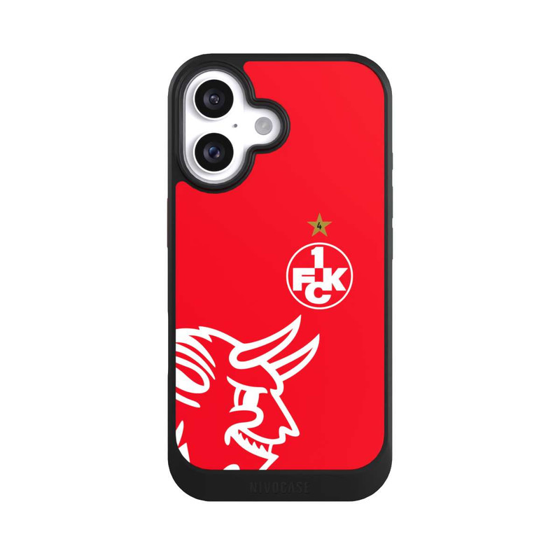 iPhone 16 NIVOcore Heimtrikot - 1.FCK rot