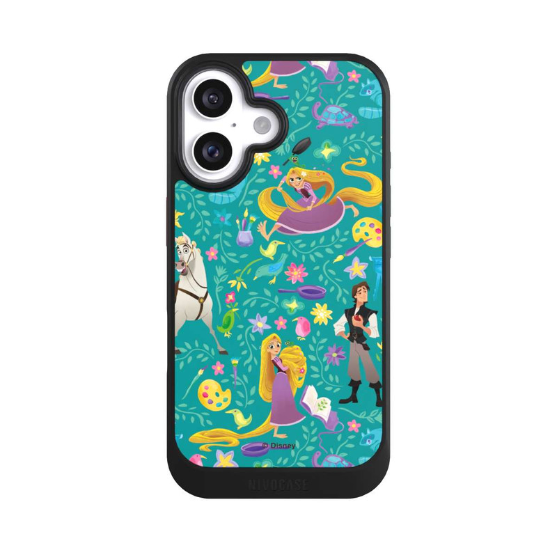 iPhone 16 NIVOcore Rapunzel Blue Pattern