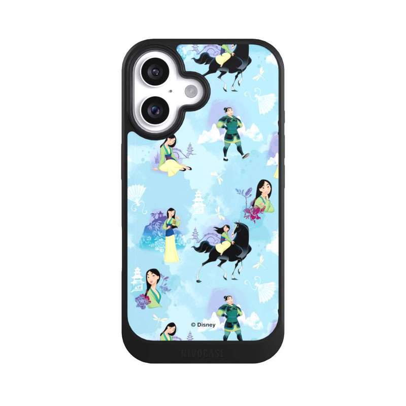 iPhone 16 NIVOcore Mulan Watercolour Pattern