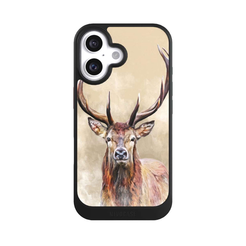iPhone 16 NIVOcore Gezeichneter Hirsch