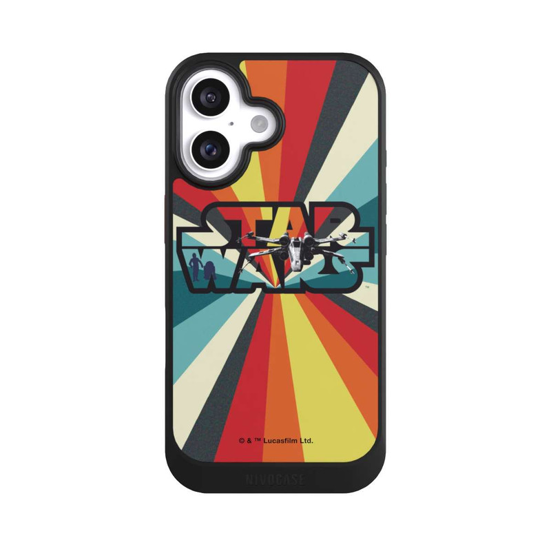 iPhone 16 NIVOcore Retro X-Wing Star Wars Logo