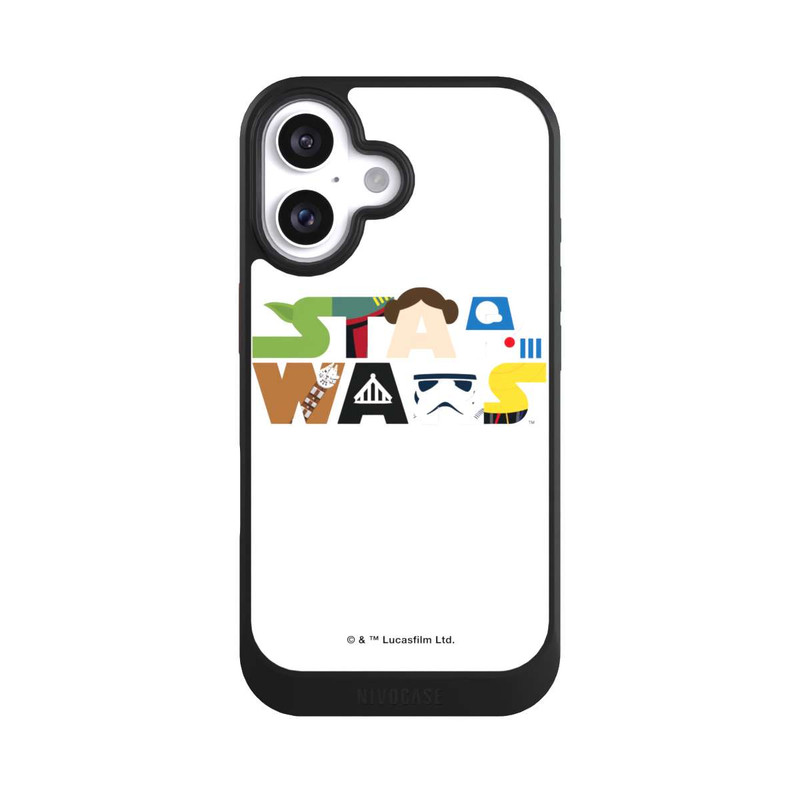 iPhone 16 NIVOcore Star Wars Comic-Logo