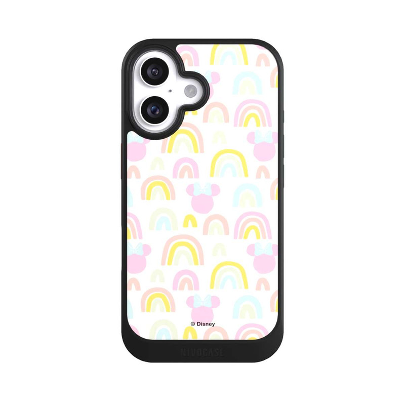 iPhone 16 NIVOcore Minnie Rainbow Pattern