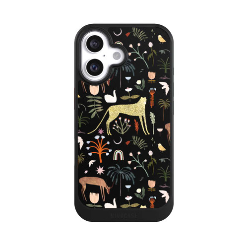 Apple iPhone 16 NIVOcore Wilde Gartenbuchstaben von Léa Le Pivert