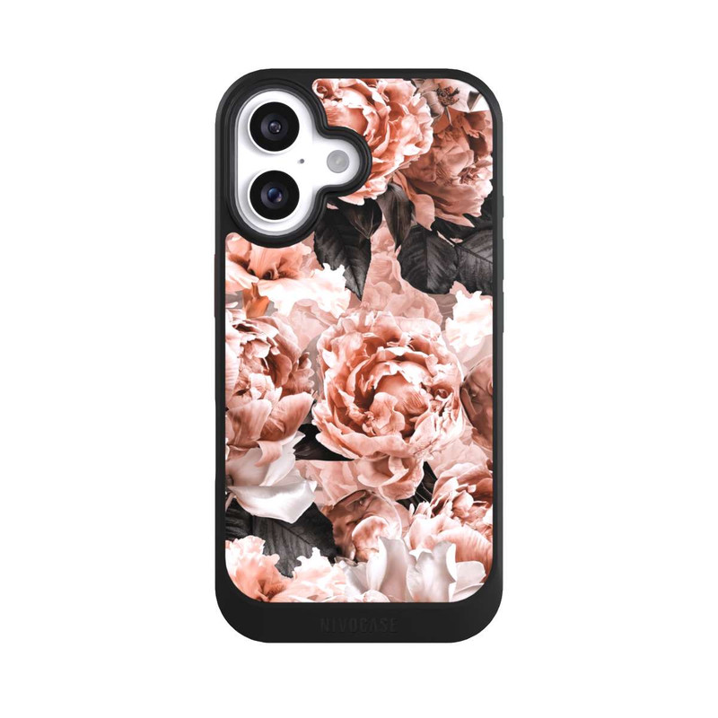 iPhone 16 NIVOcore Vintage Blumentapete
